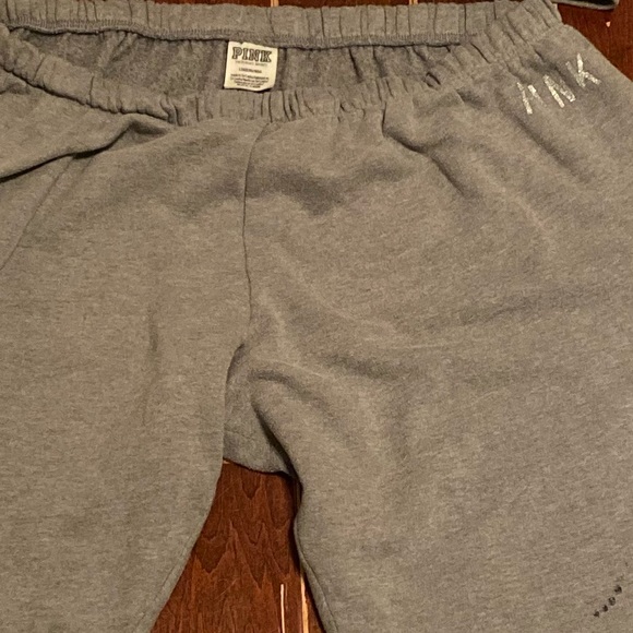 PINK gray sweatpants/joggers - Picture 4 of 4